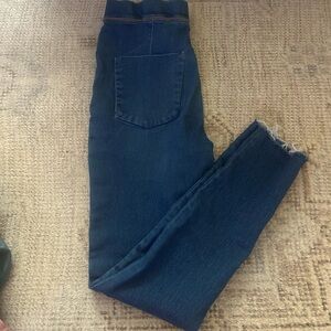 Free People Dark Blue Ankle Jeans